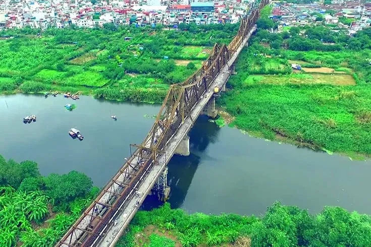 Long Bien Bridge - a Living Historical relic